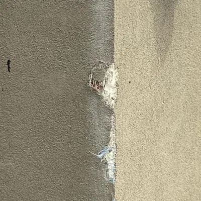 Cracked stucco wall repair in St Catharines
