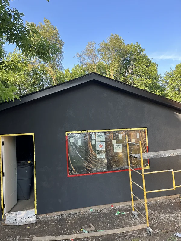 Expert stucco crack repair and texture matching in Kitchener